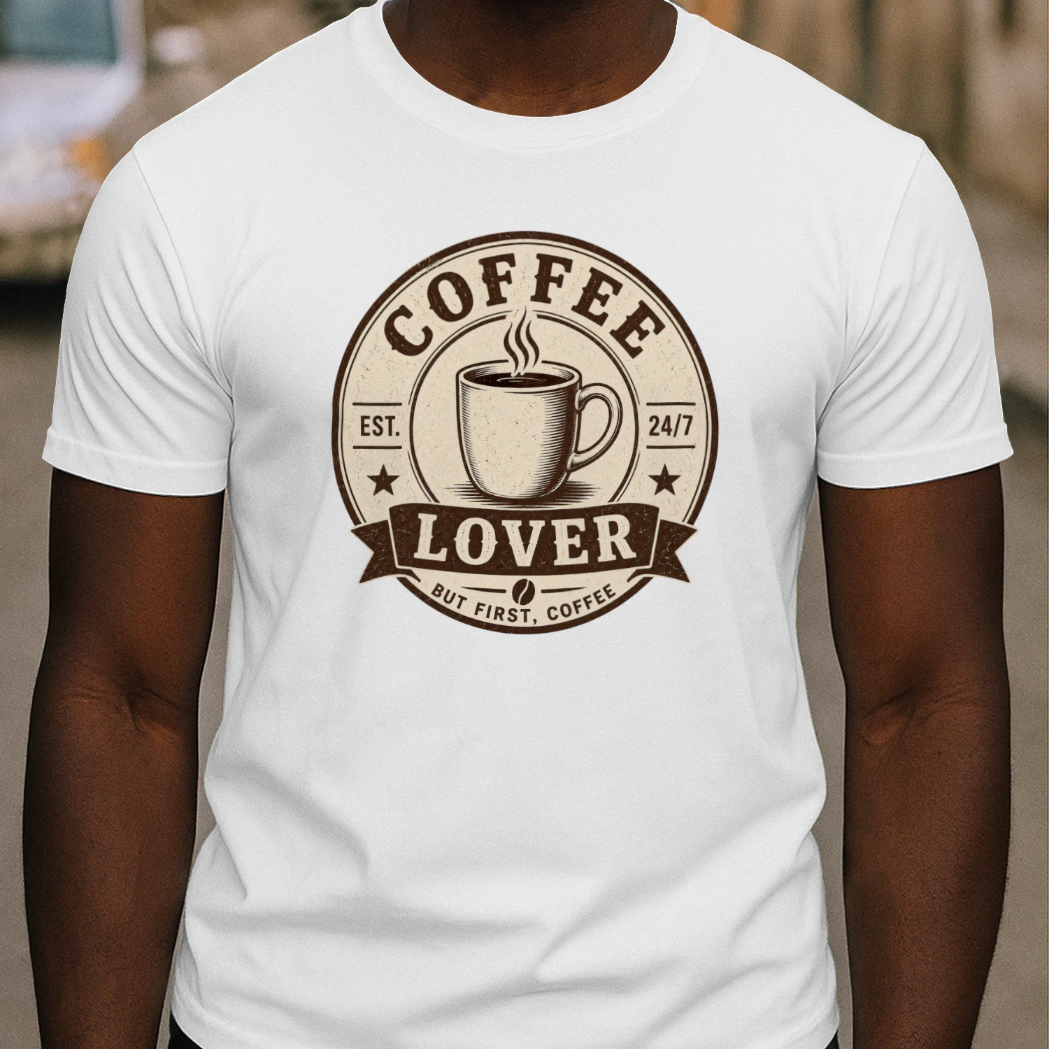 Coffee Lover Vintage Unisex T-Shirt