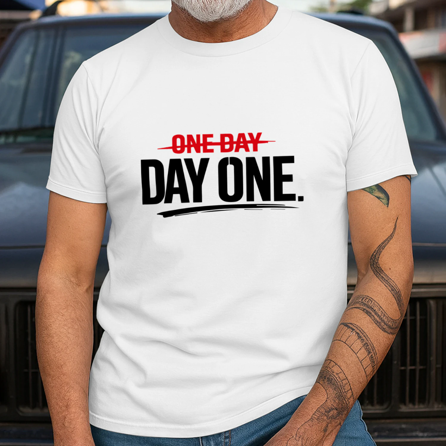 Day One Vintage Unisex T-Shirt