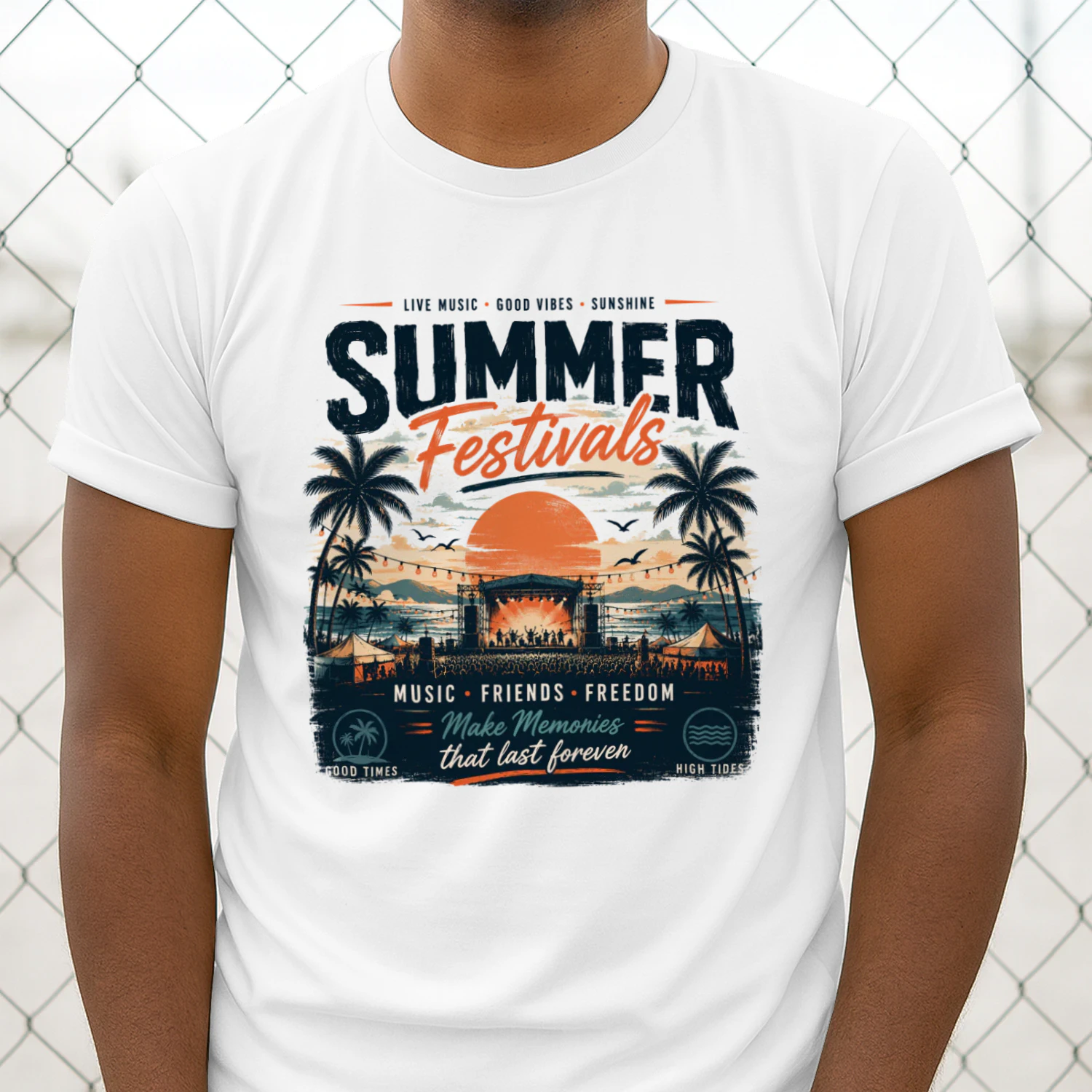 Summer Festival Vintage Unisex T-Shirt