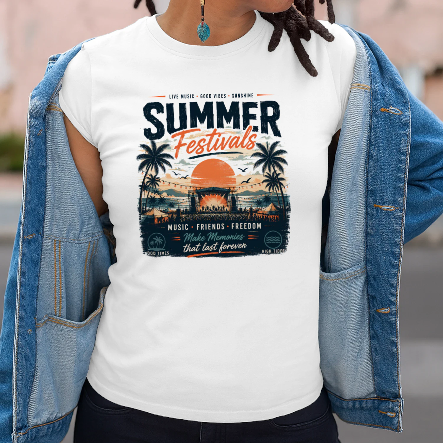 Summer Festival Vintage Unisex T-Shirt