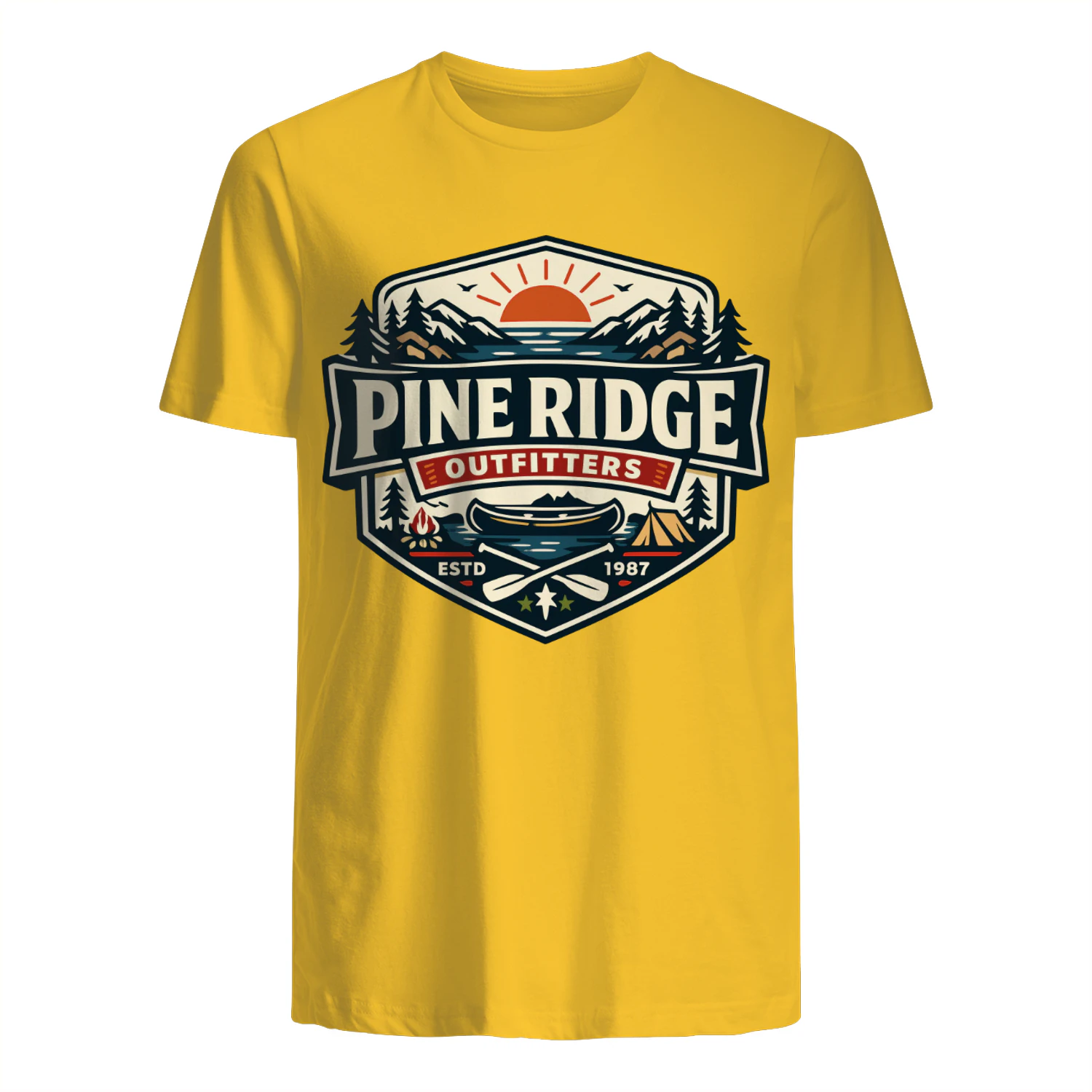 Pine Ridge Outfitters Vintage Unisex T-Shirt 👕🥰😍🤩
