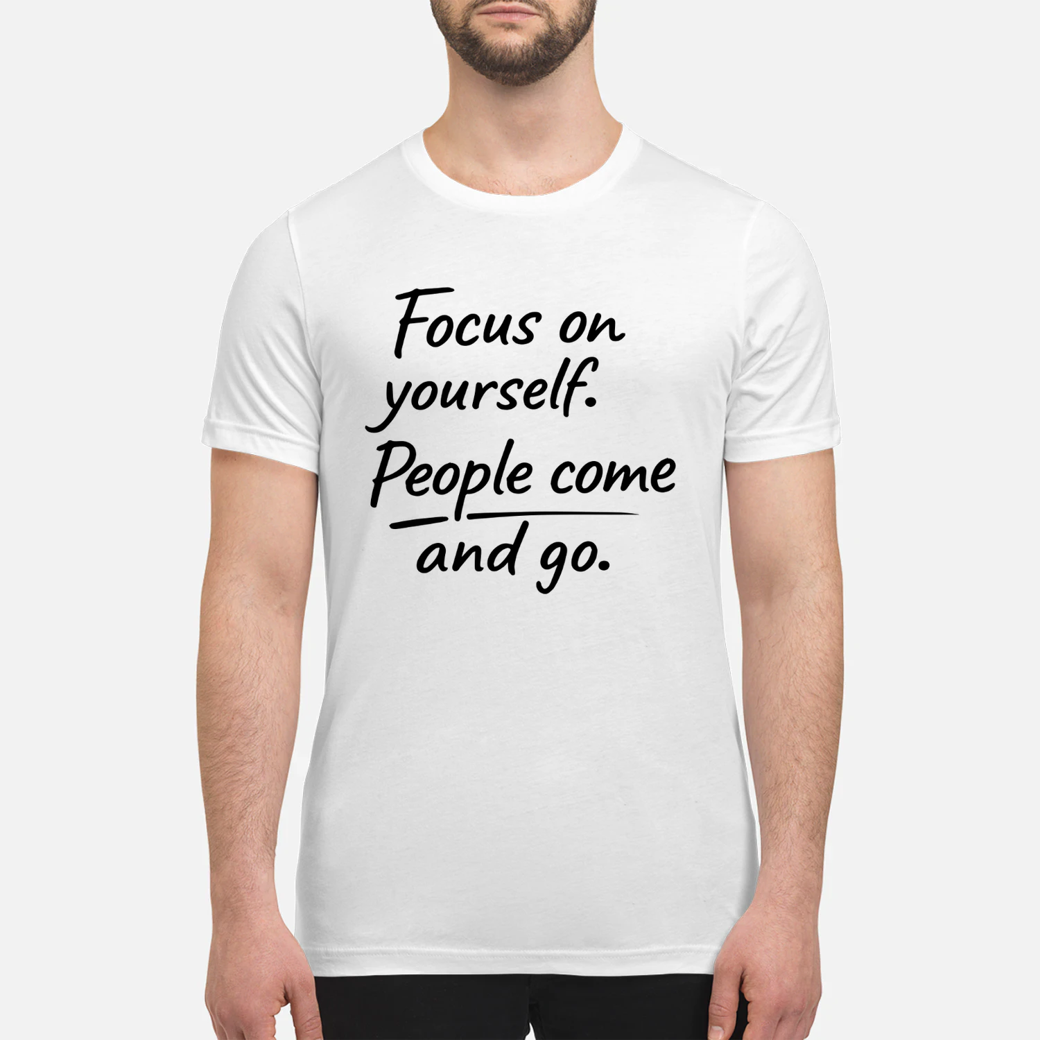 Focus on Yourself Vintage Unisex T-Shirt