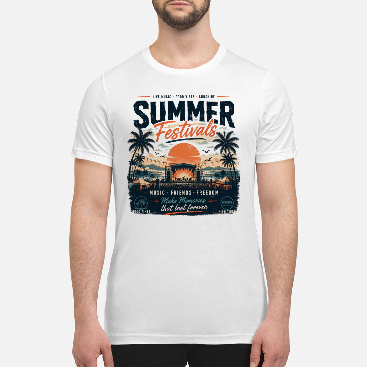 Summer Festival Vintage Unisex T-Shirt