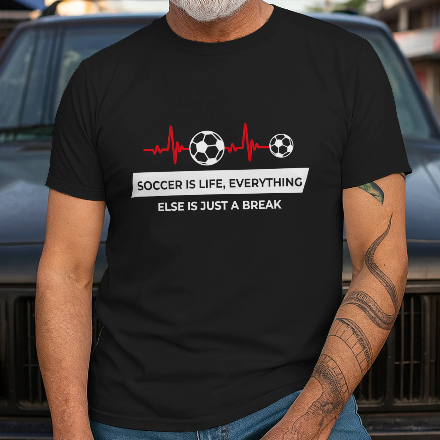 Soccer Is Life Vintage Unisex T-Shirt