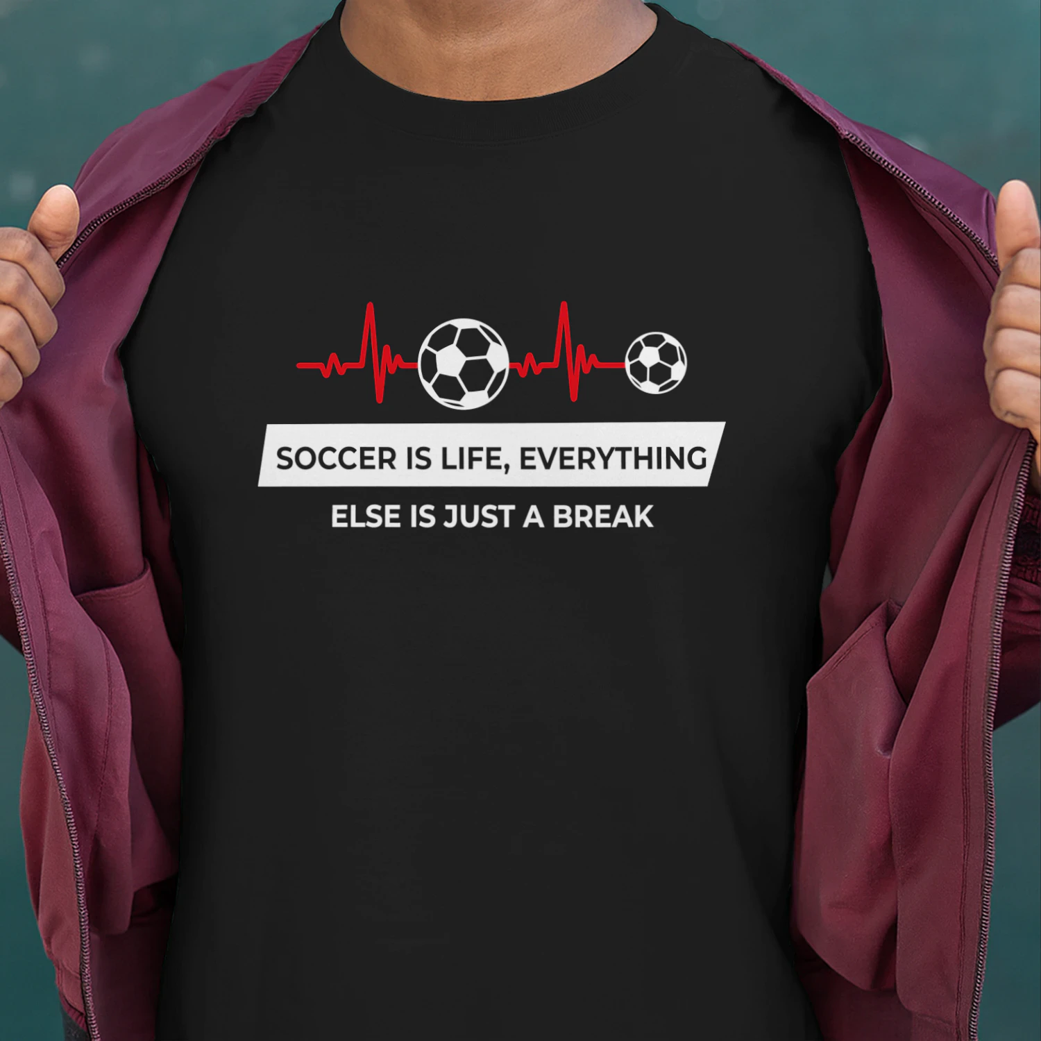 Soccer Is Life Vintage Unisex T-Shirt