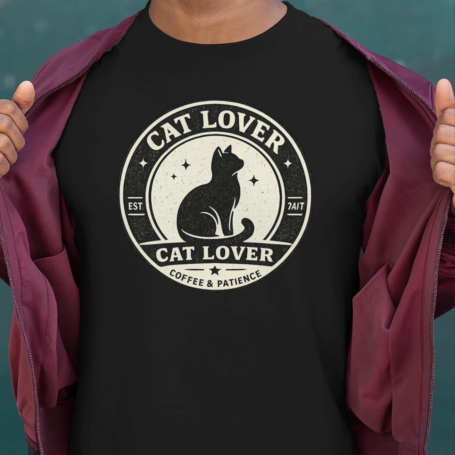 Cat Lover Vintage Unisex T-Shirt