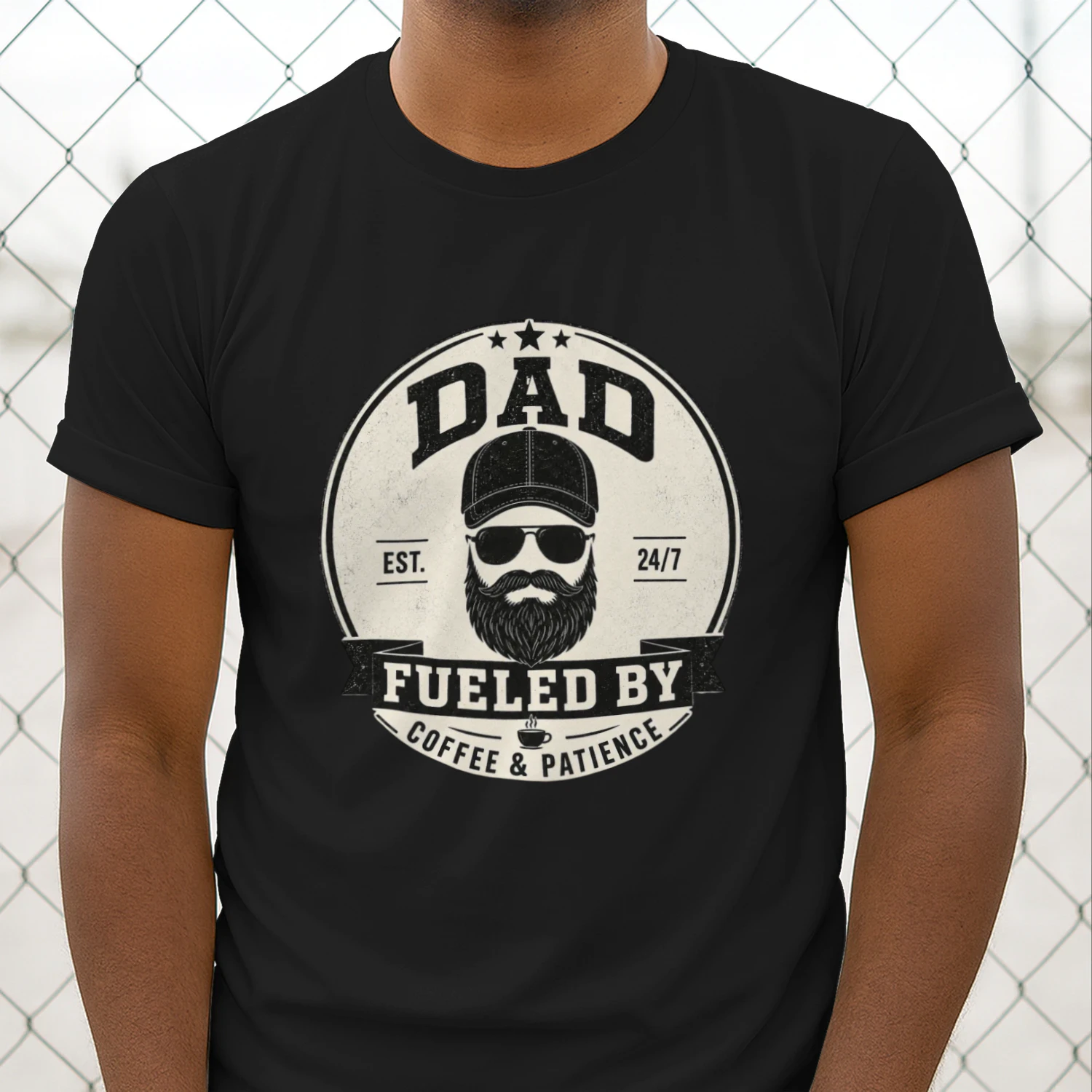 Dad Fueled Vintage Unisex T-Shirt