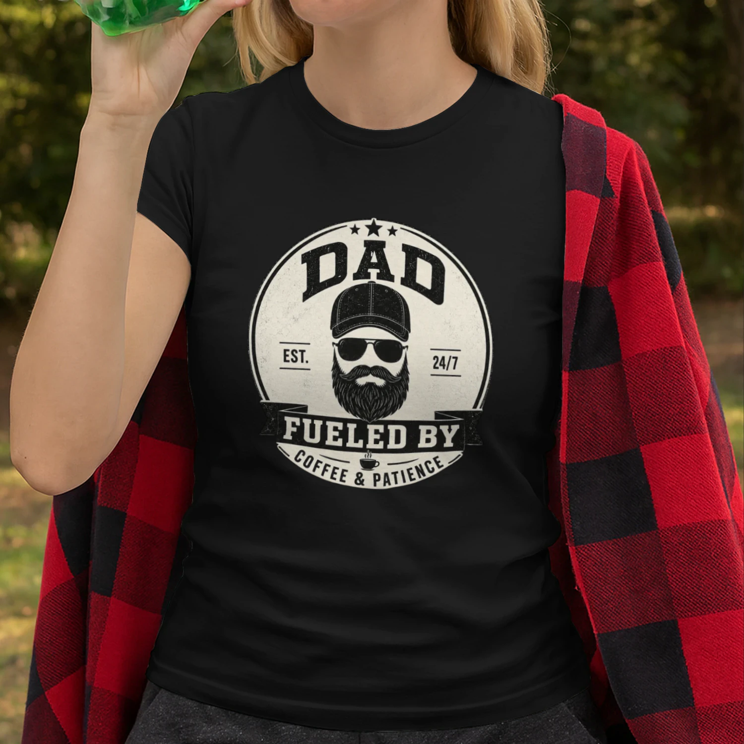 Dad Fueled Vintage Unisex T-Shirt