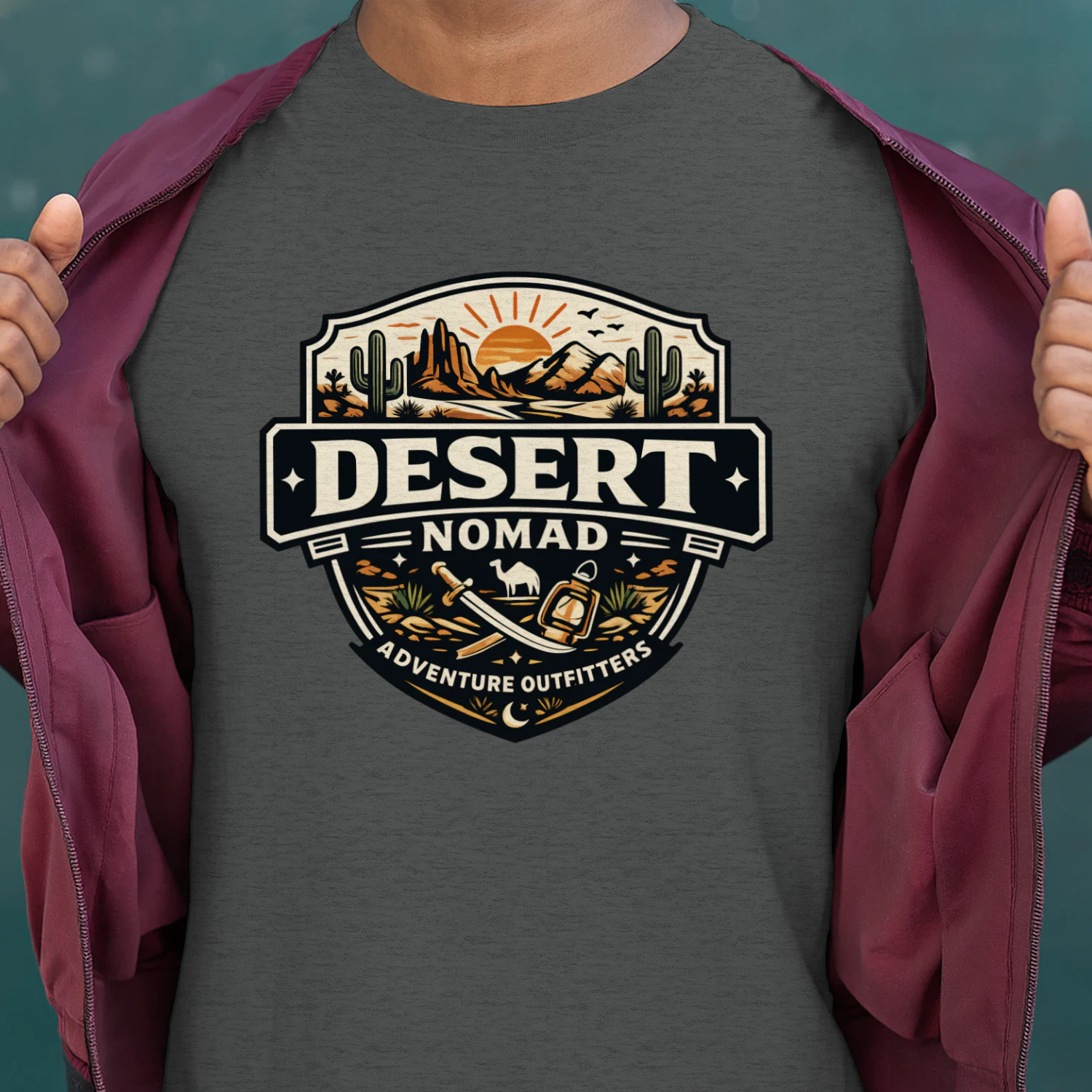Desert Nomad Vintage Unisex T-Shirt