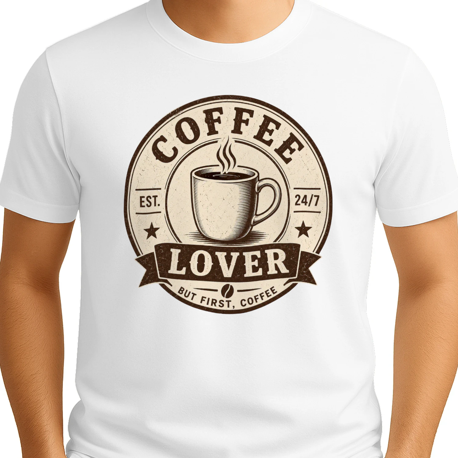 Coffee Lover Vintage Unisex T-Shirt
