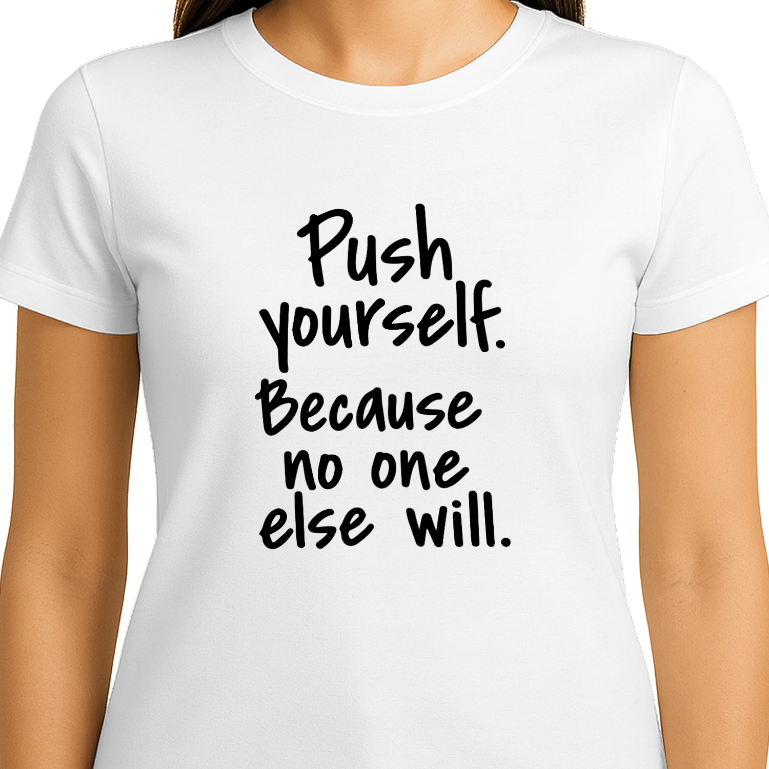 Push Yourself Vintage Unisex T-Shirt