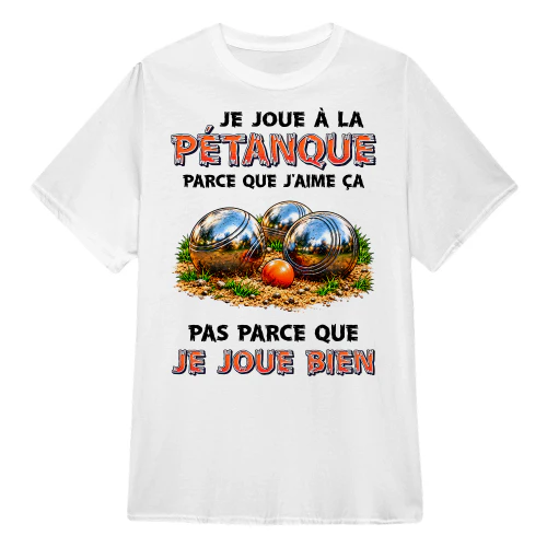 Je Joue À La Pétanque