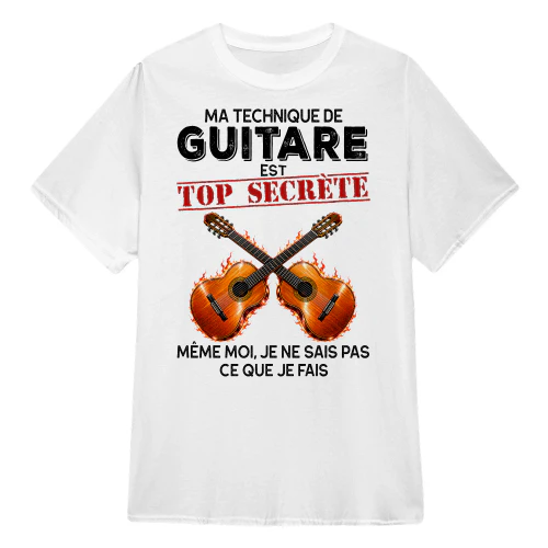 Ma Technique De Guitare Est Top Secrète
