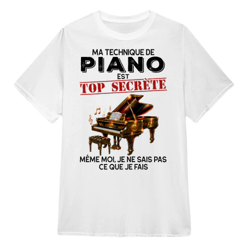 Ma Technique De Piano Est Top Secrète