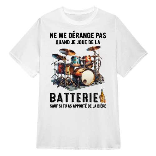 NE ME DÉRANGE PAS QUAND BATTERIE