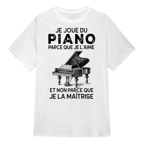 JE JOUE DU PIANO