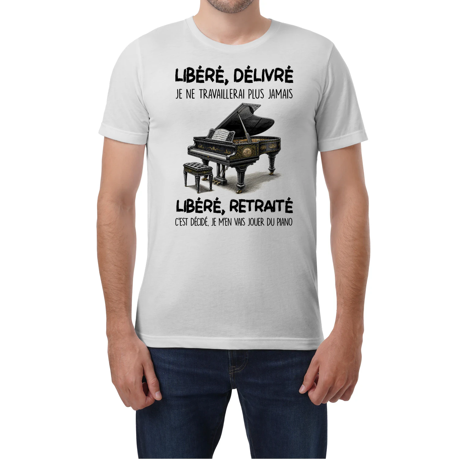 Libéré, Délivré, Retraité Piano