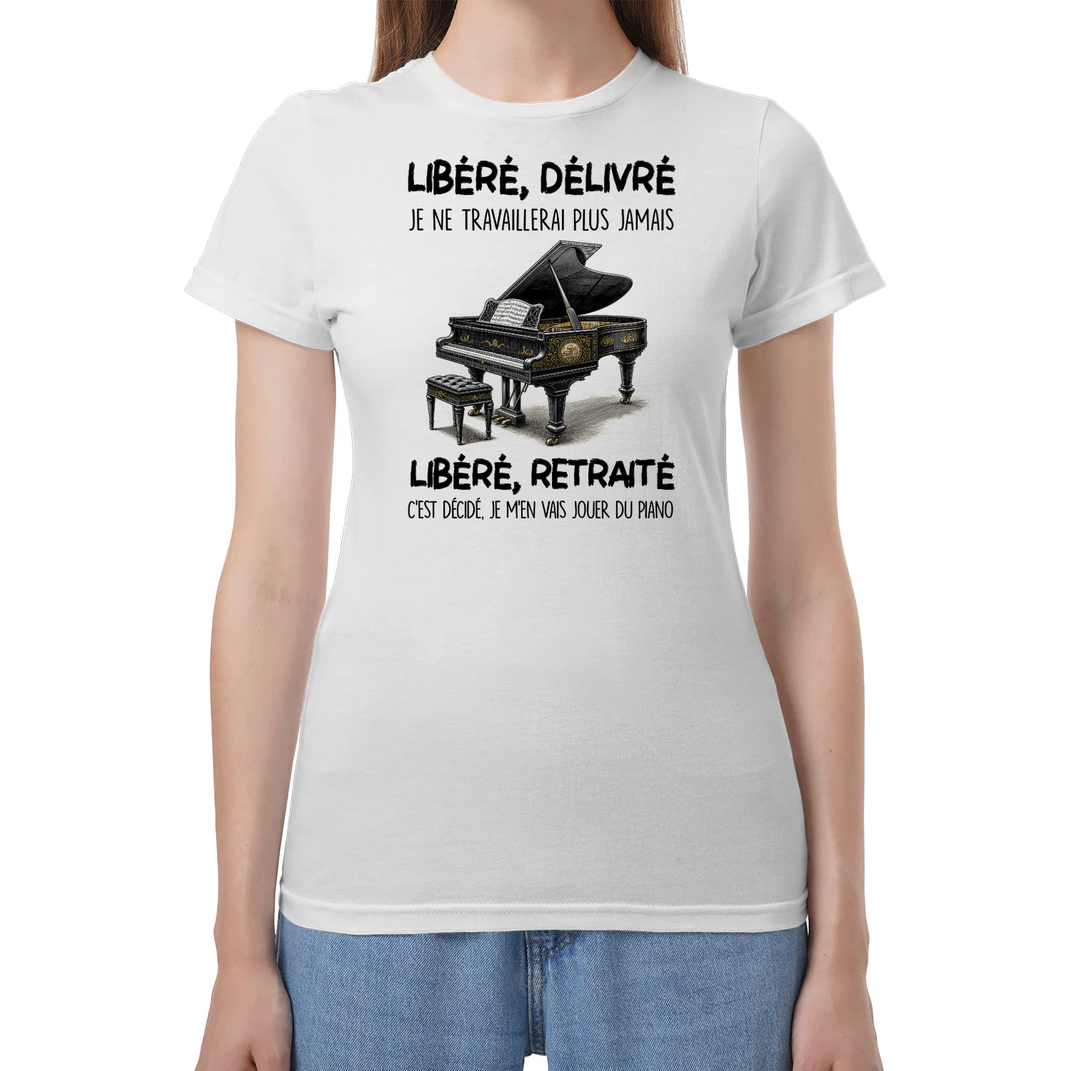Libéré, Délivré, Retraité Piano