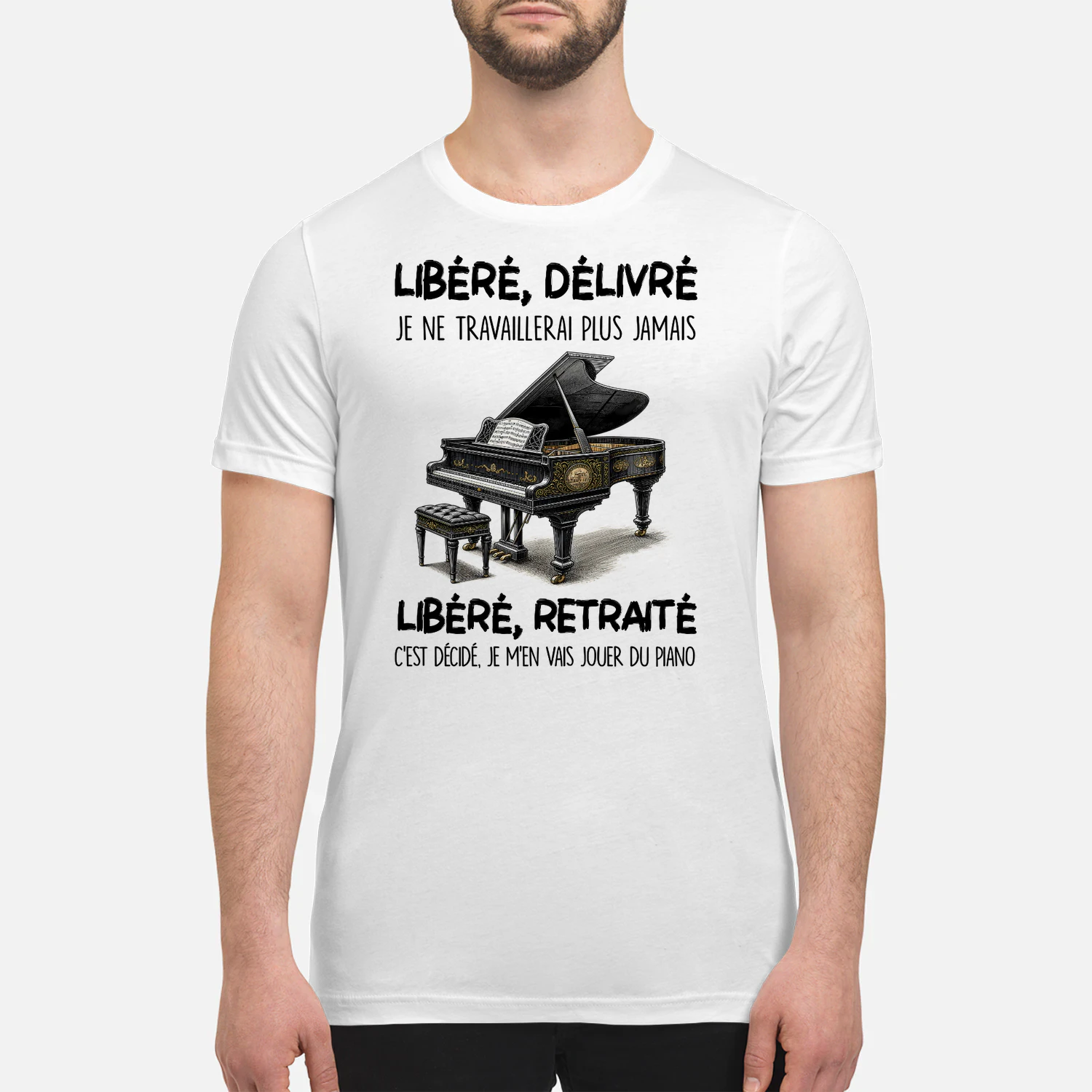 Libéré, Délivré, Retraité Piano
