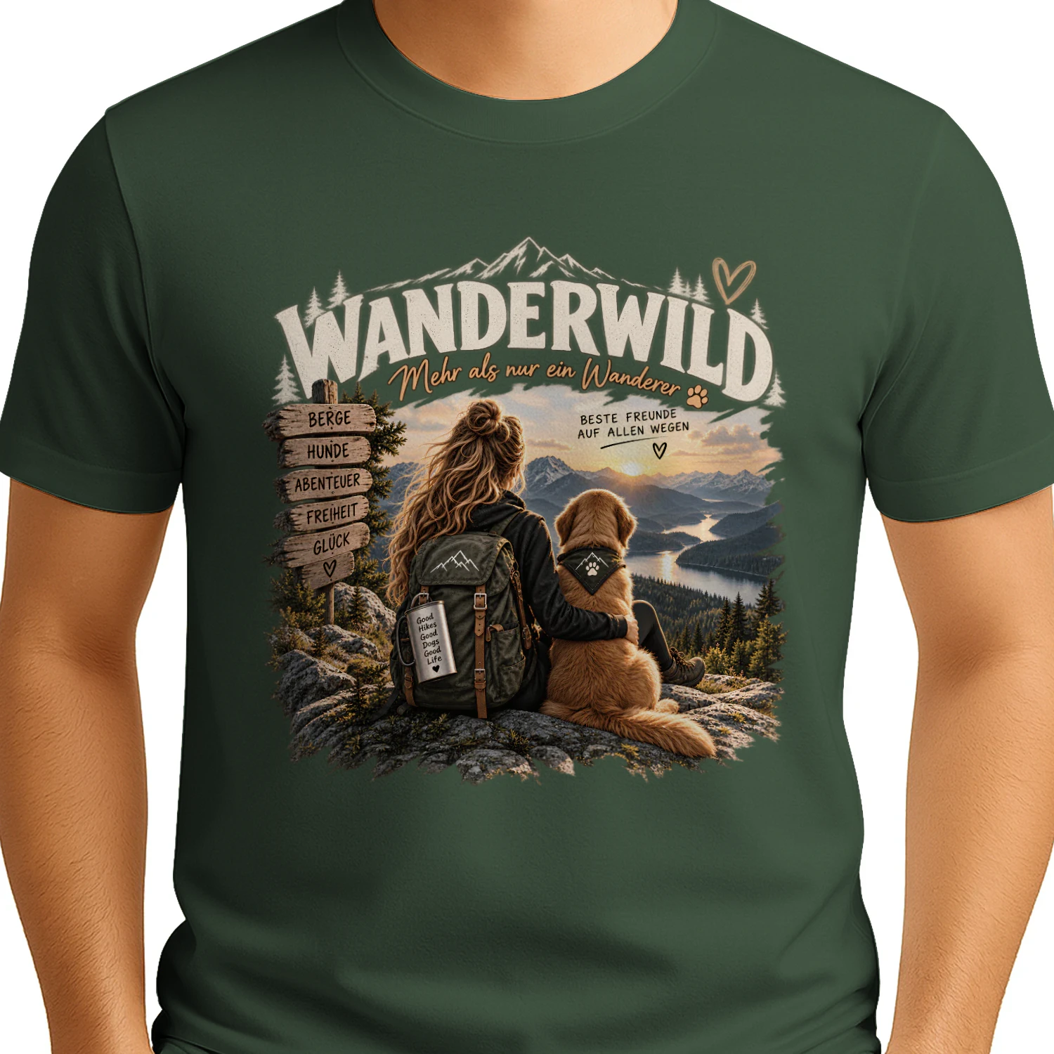 Wanderwild – Beste Freunde auf allen Wegen Sweatshirt