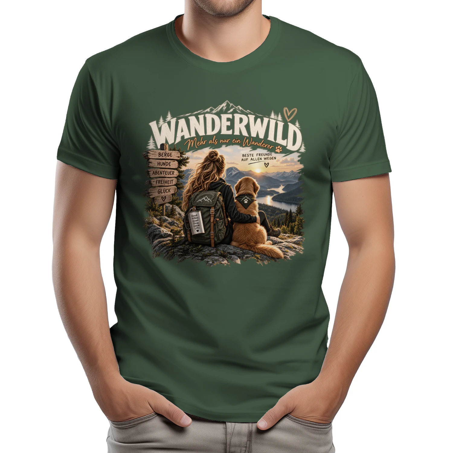 Wanderwild – Beste Freunde auf allen Wegen Sweatshirt