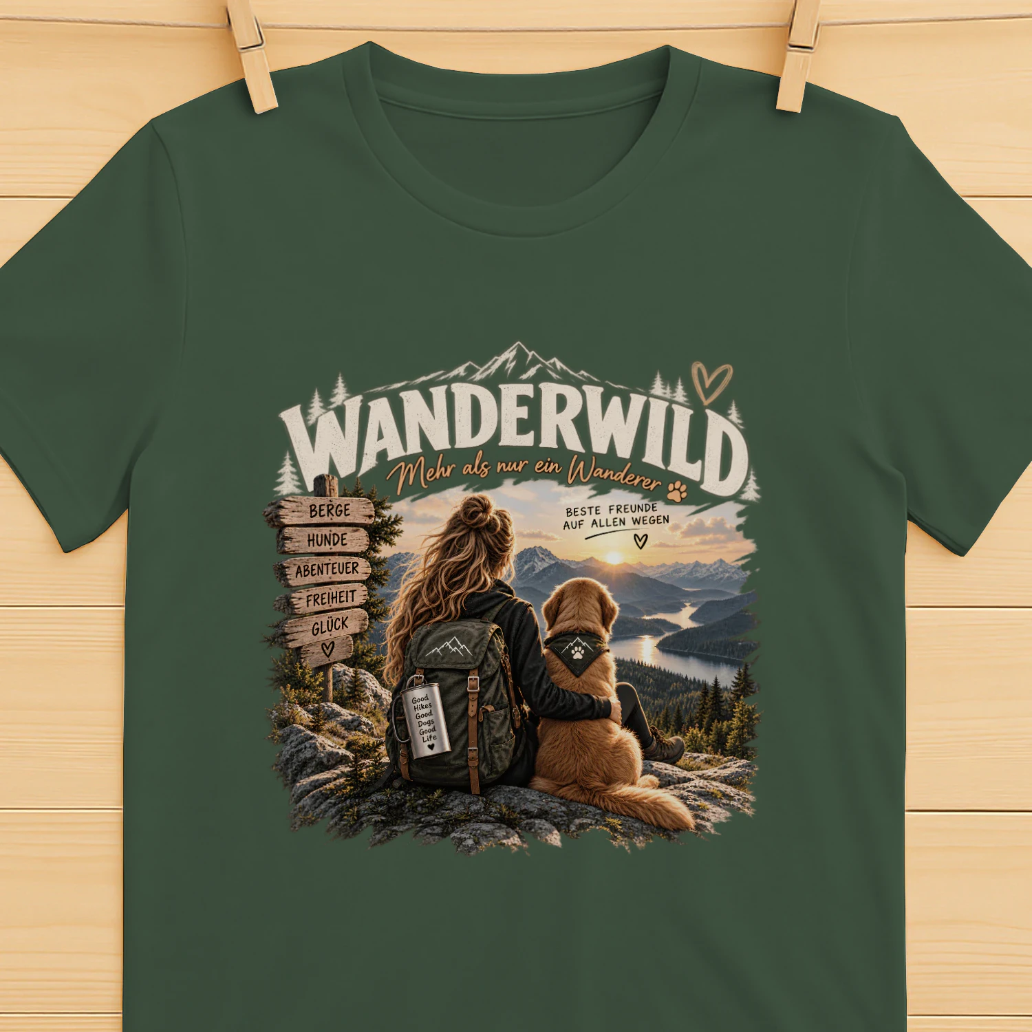 Wanderwild – Beste Freunde auf allen Wegen Sweatshirt