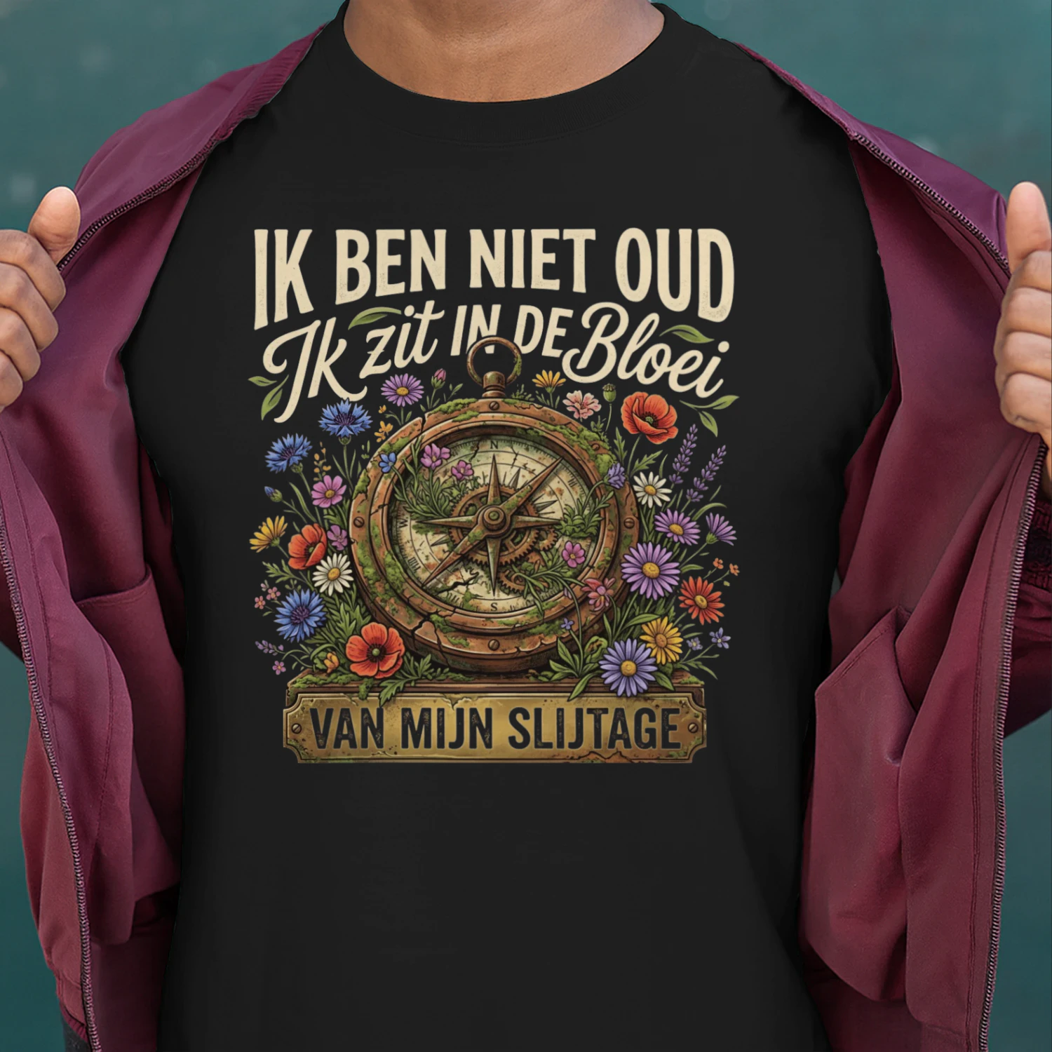 Ik ben niet oud, ik zit in de bloei van mijn slijtage