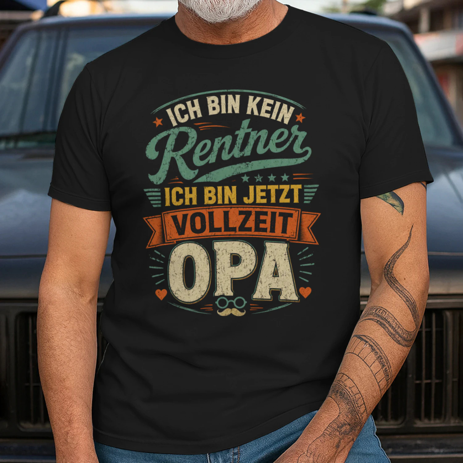 Ich bin kein Rentner, ich bin jetzt Vollzeit OPA