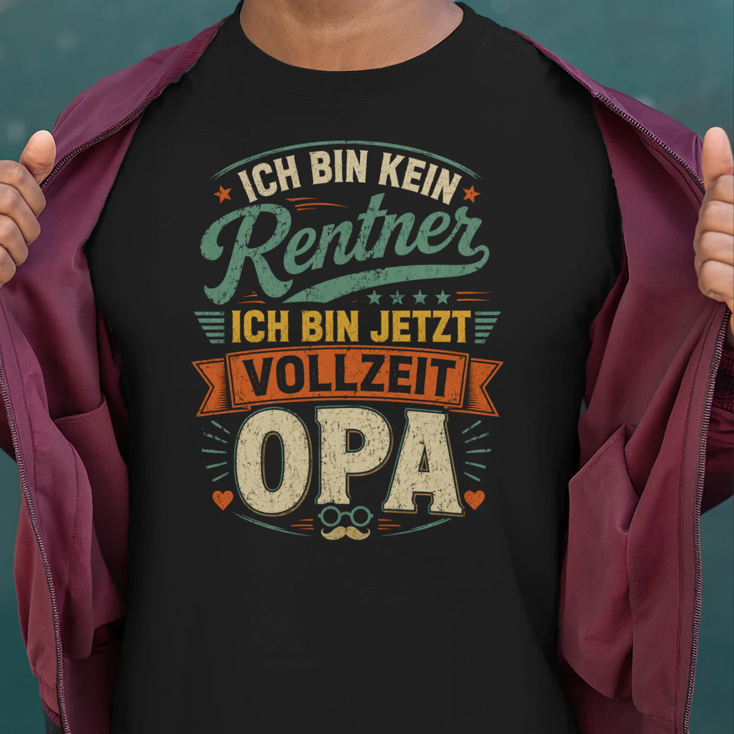 Ich bin kein Rentner, ich bin jetzt Vollzeit OPA