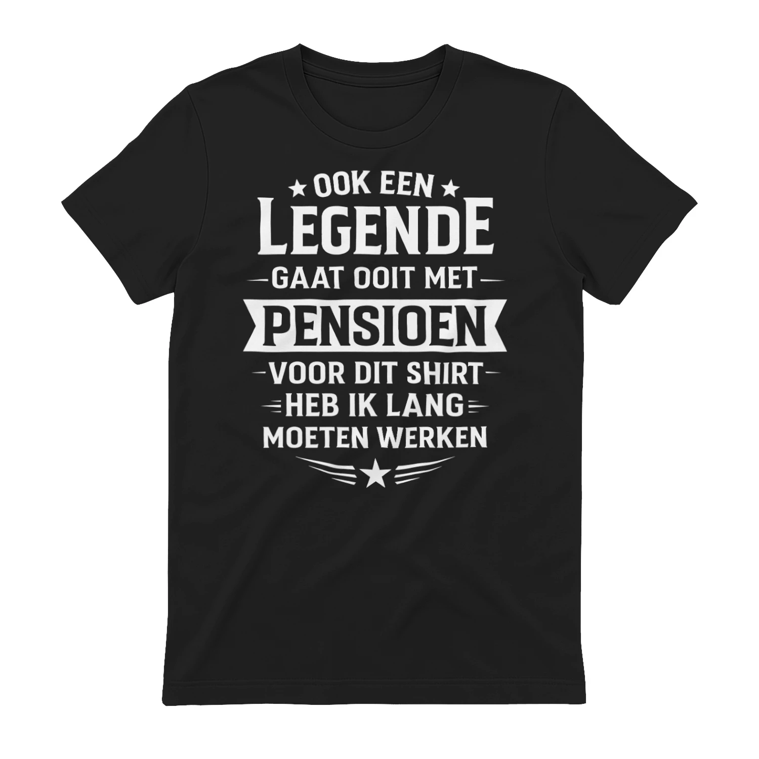 T-shirt Pensioen Humor – Koop Nu, Betaal Later
