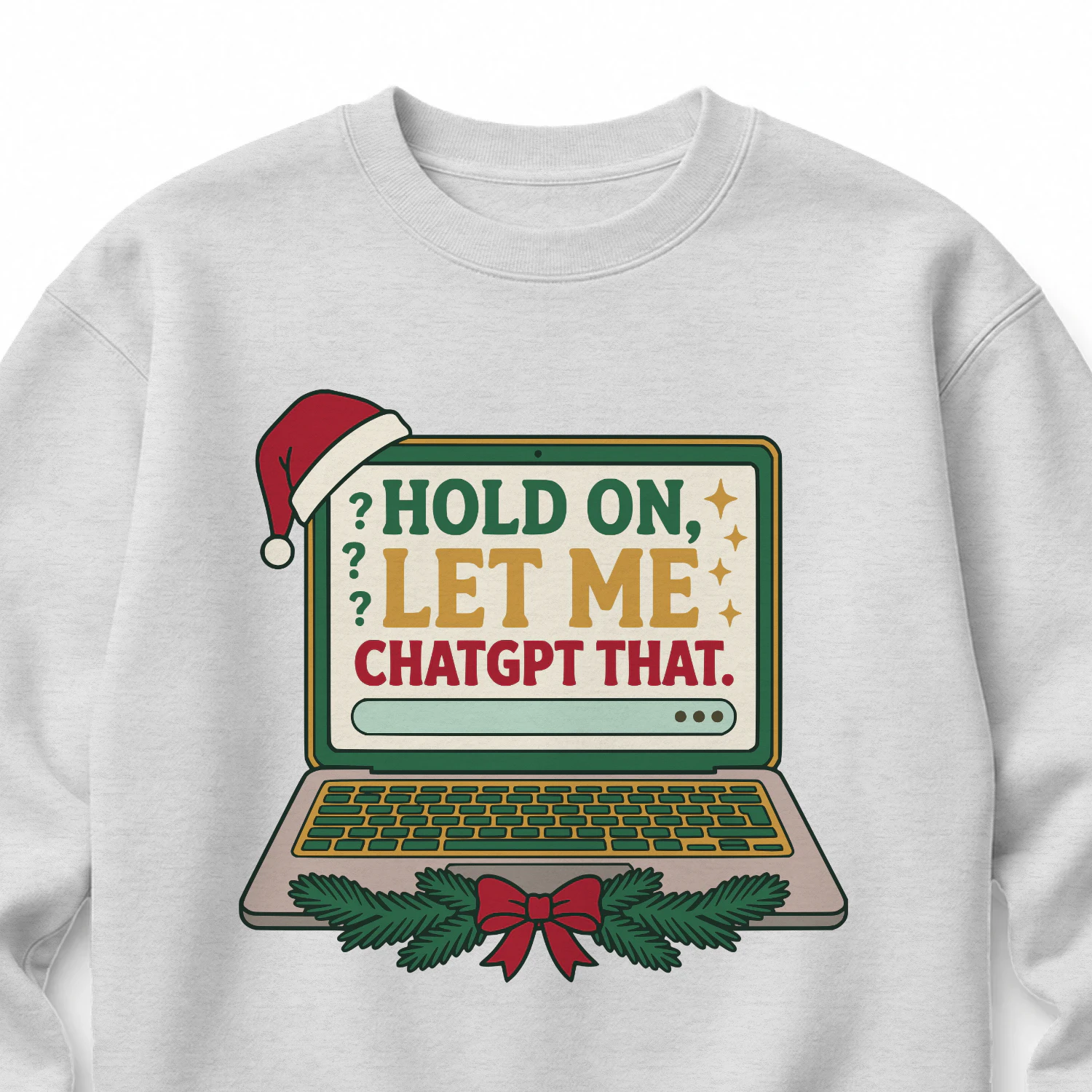 Hold On Let Me ChatGPT That Christmas Jumper