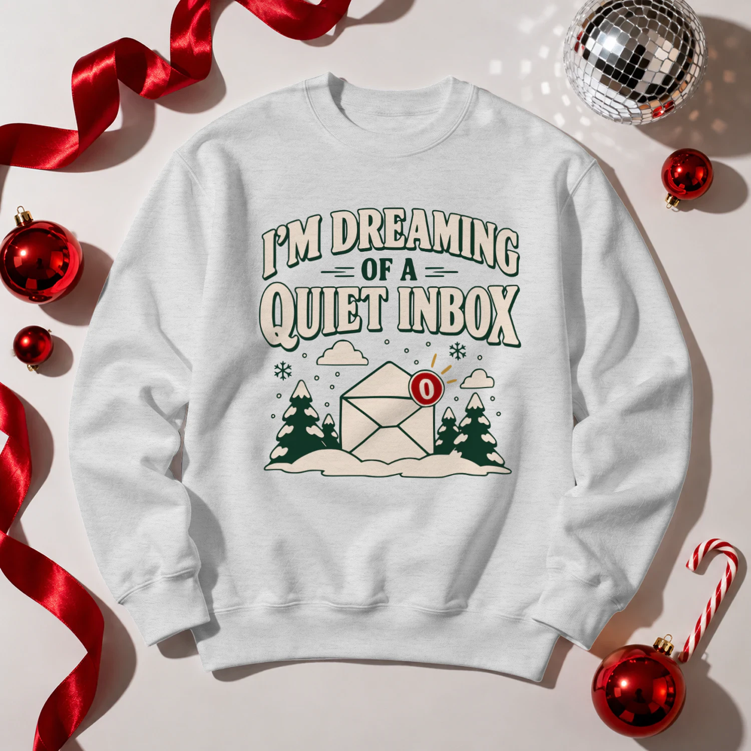 I'm Dreaming Of A Quiet Inbox Christmas Jumper