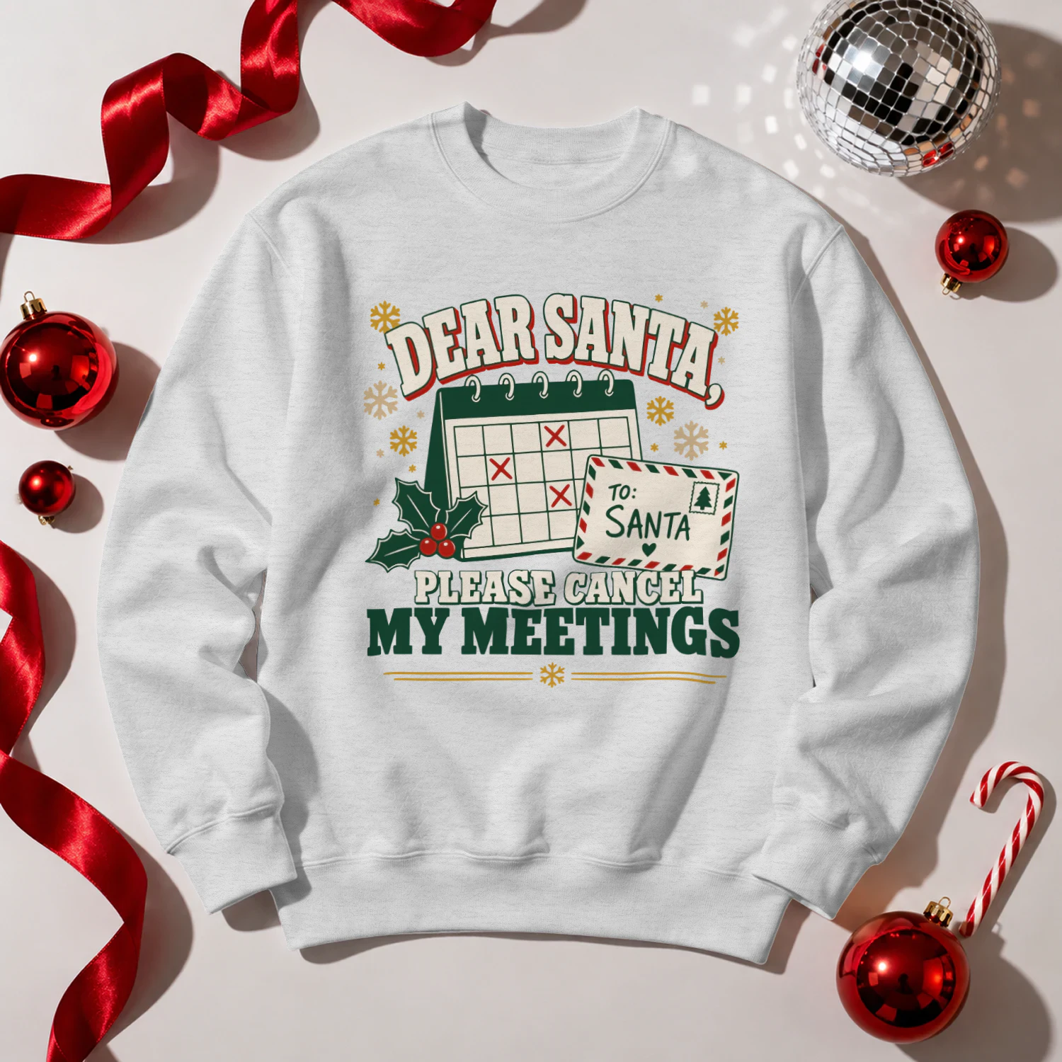 Dear Santa Please Cancel My Meetings 