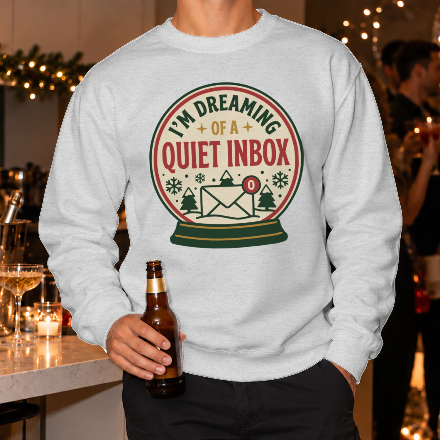 Dreaming Of A Quiet Inbox Jumper