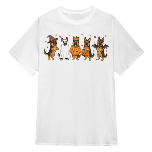 Adorable Halloween Shepherd Costume Parade