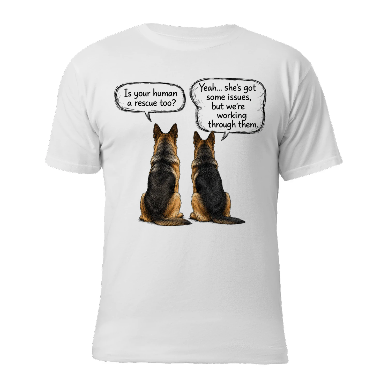 German Shepherds Discuss Their Humans