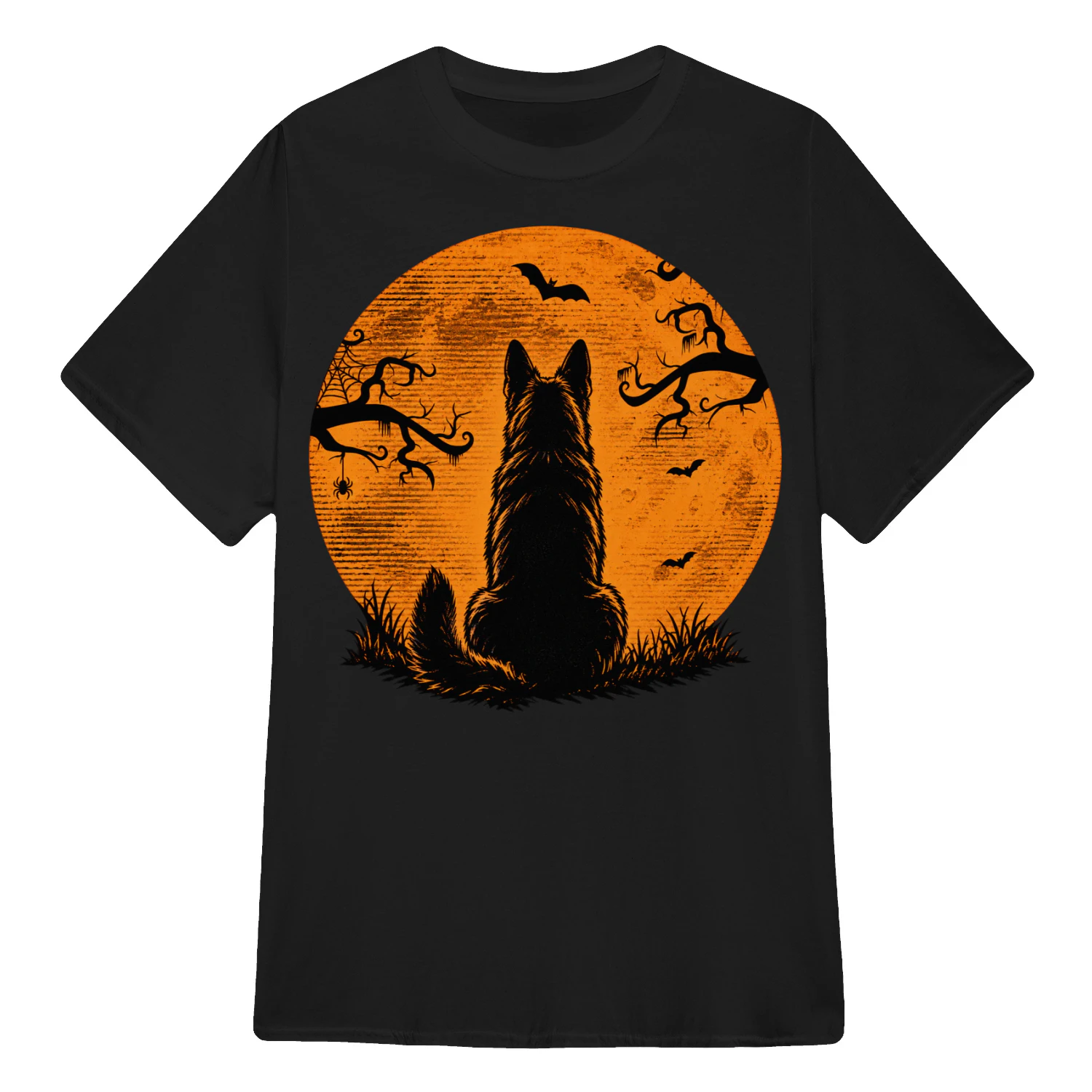 Shepherd Under the Haunted Moon