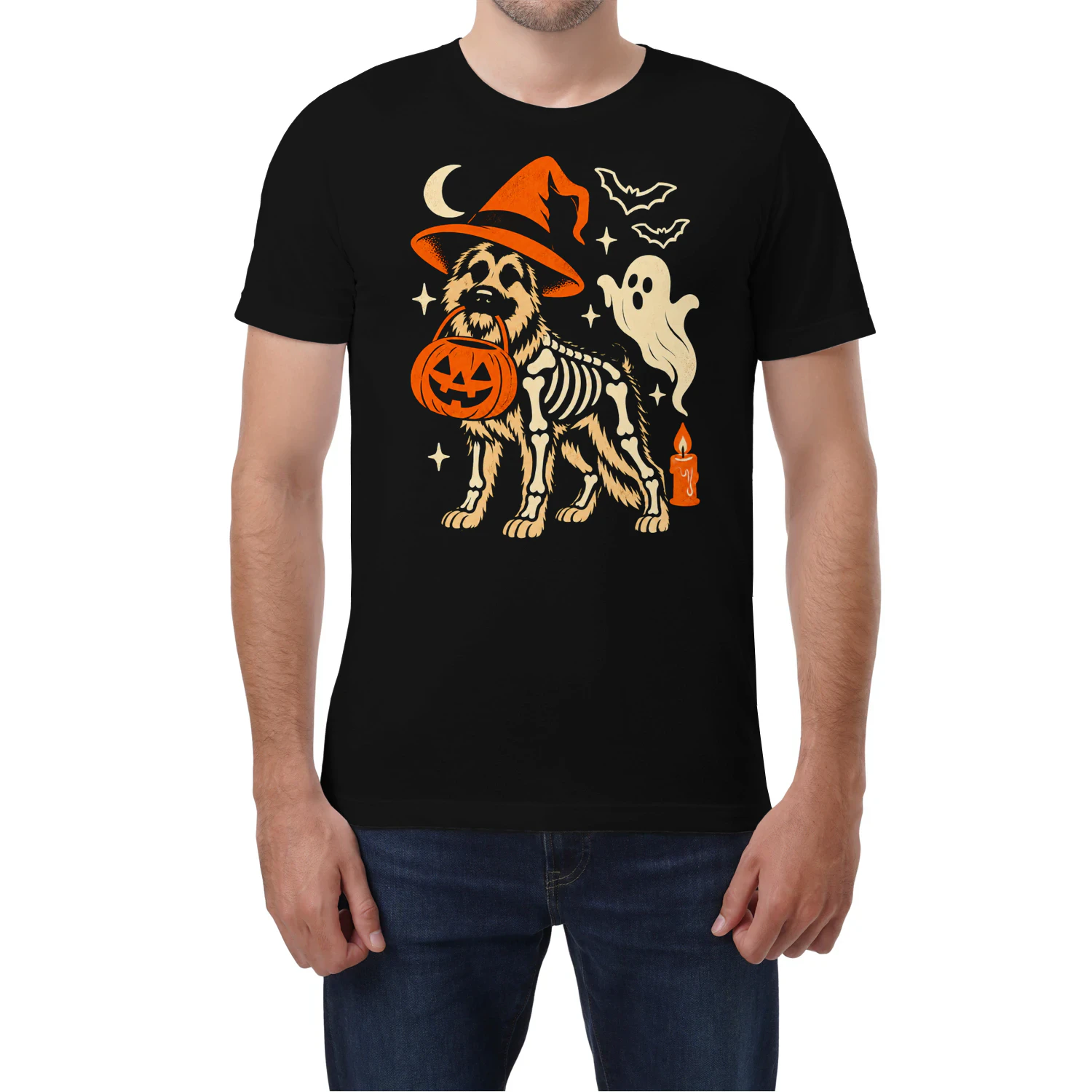 Spooky Skeleton Shepherd