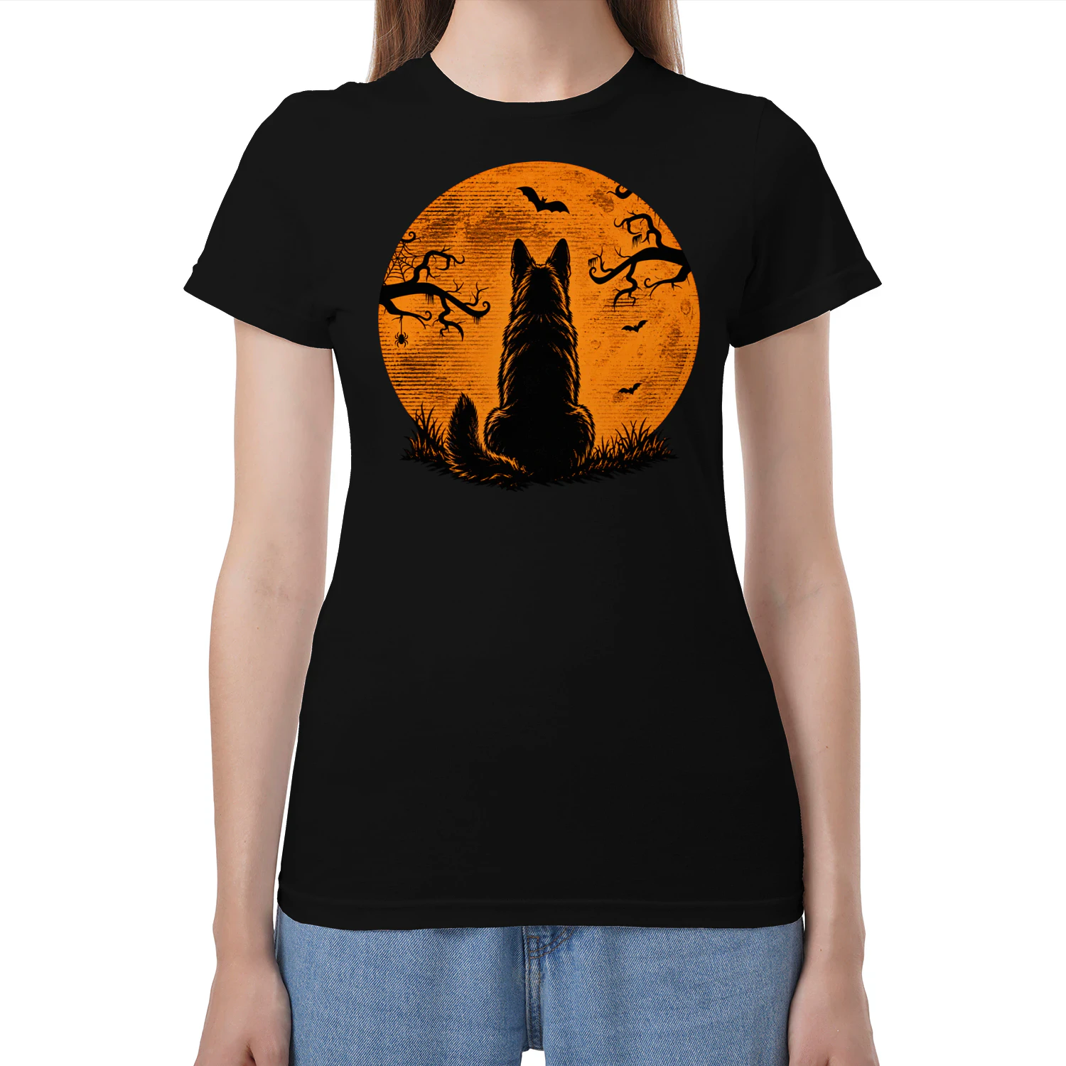 Shepherd Under the Haunted Moon