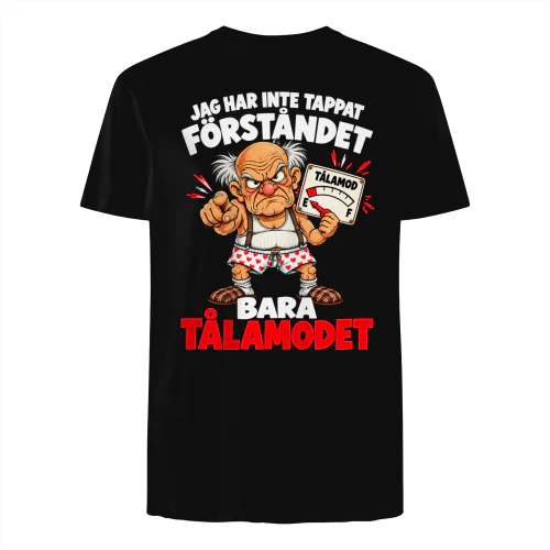 Jag har inte tappat förståndet, bara tålamodet