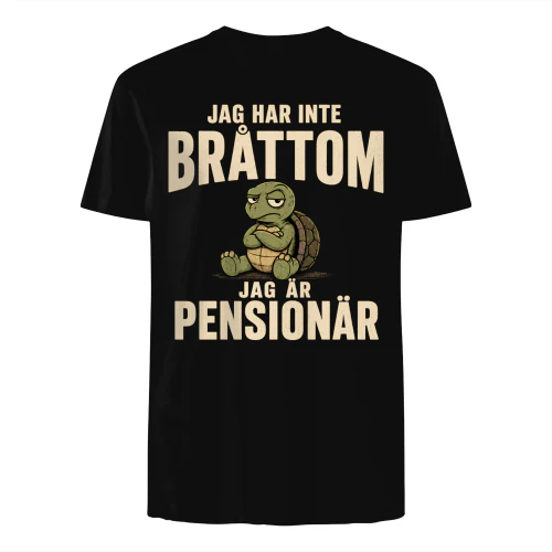 Jag Har Inte Bråttom, Jag Är Pensionär
