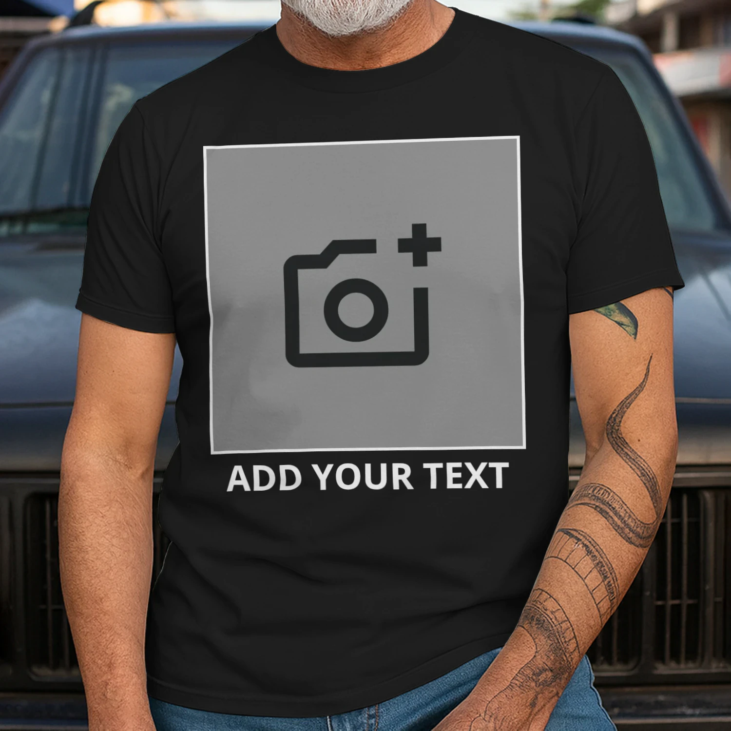 Custom Text Picture Shirt
