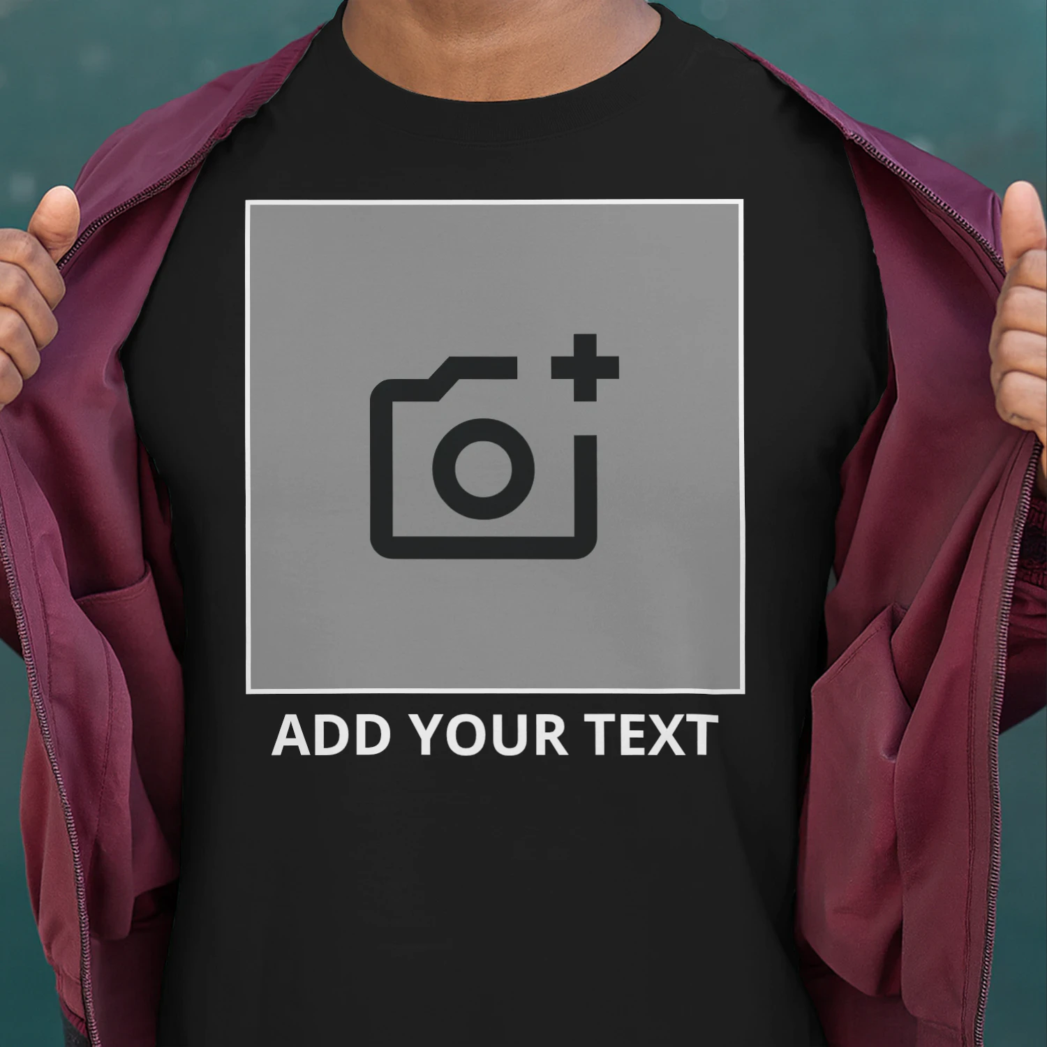 Custom Text Picture Shirt