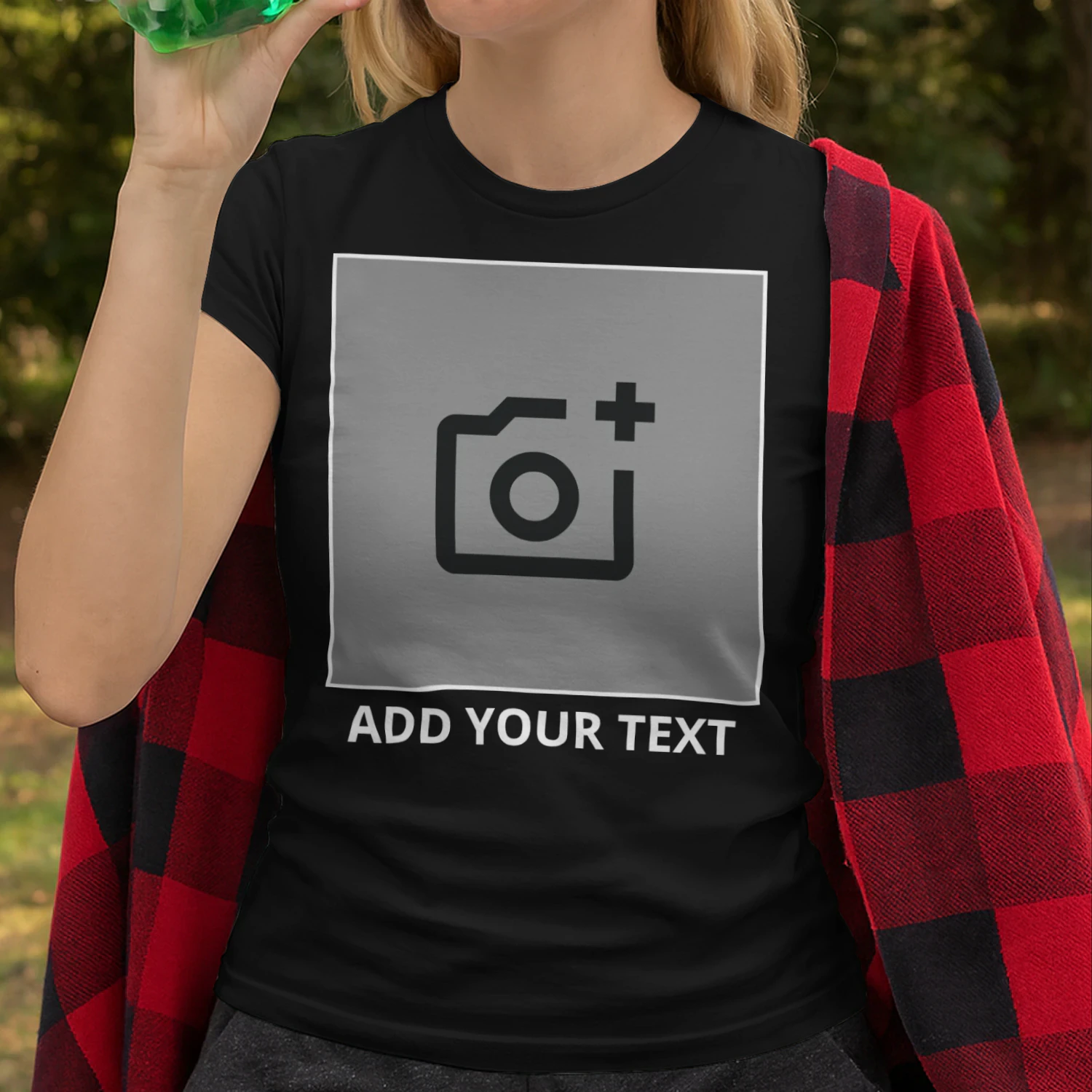 Custom Text Picture Shirt