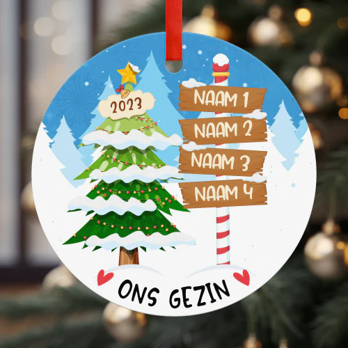 NE - TOT 5 NAMEN OMCIRKEL DE NAMEN VAN FAMILIELEDEN