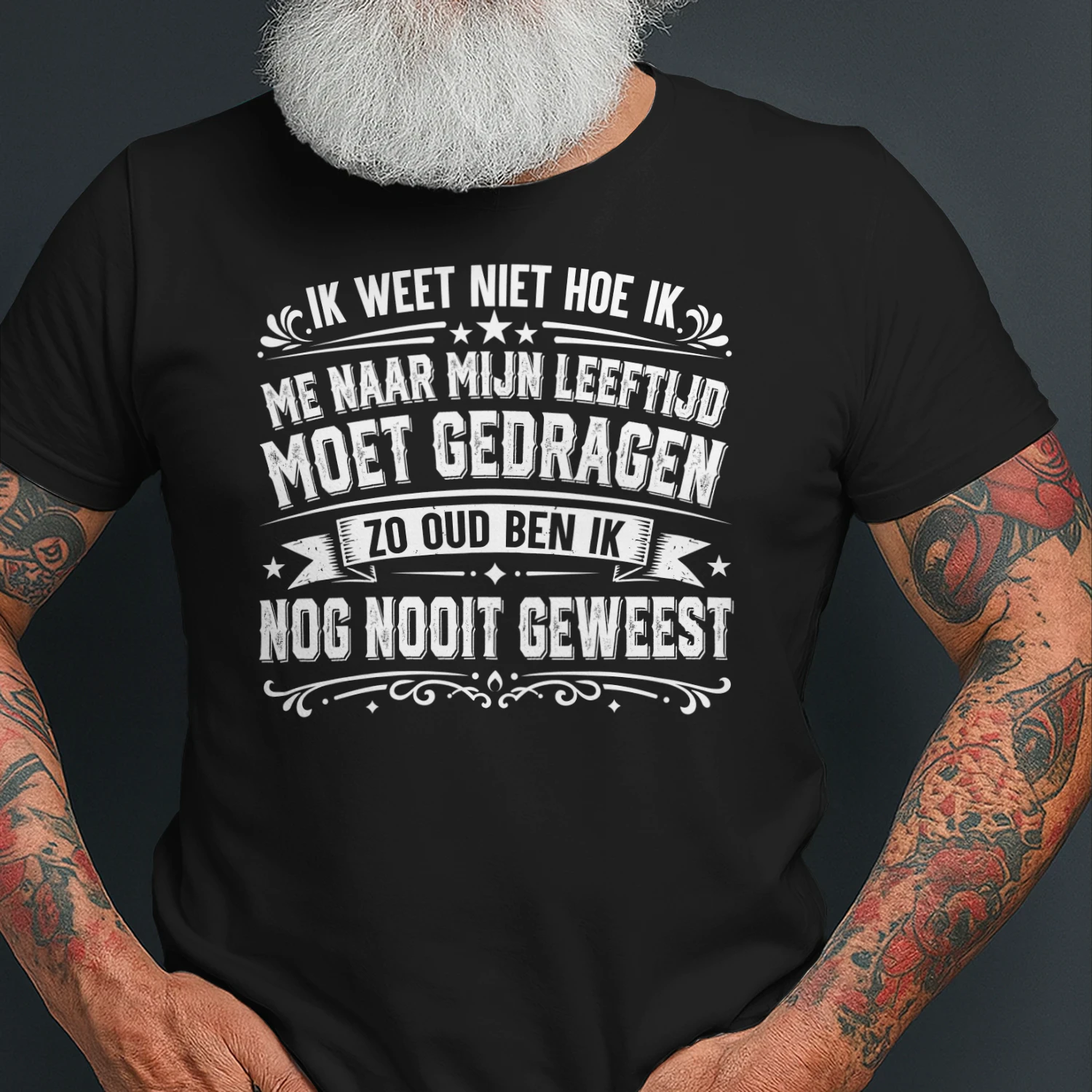 ZO OUD BEN IK NOG NOOIT GEWEEST