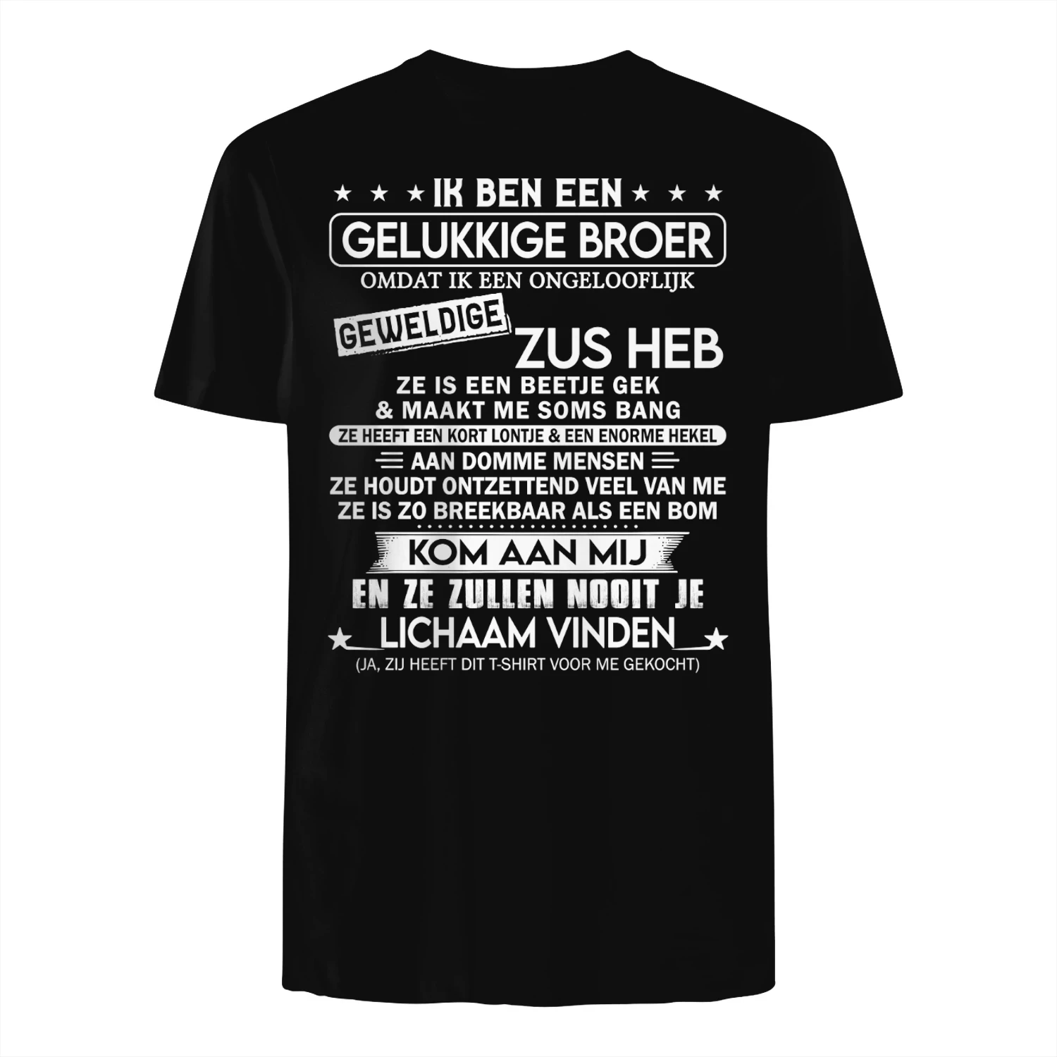 NE - IK BEN EEN GELUKKIGE BROER