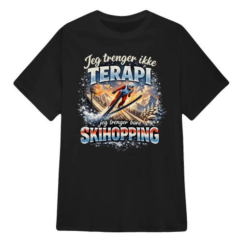 Jeg trenger ikke terapi, jeg trenger bare skihopping