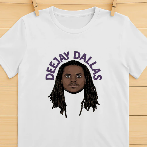 Vikings DeeJay Dallas Headshot Shirt