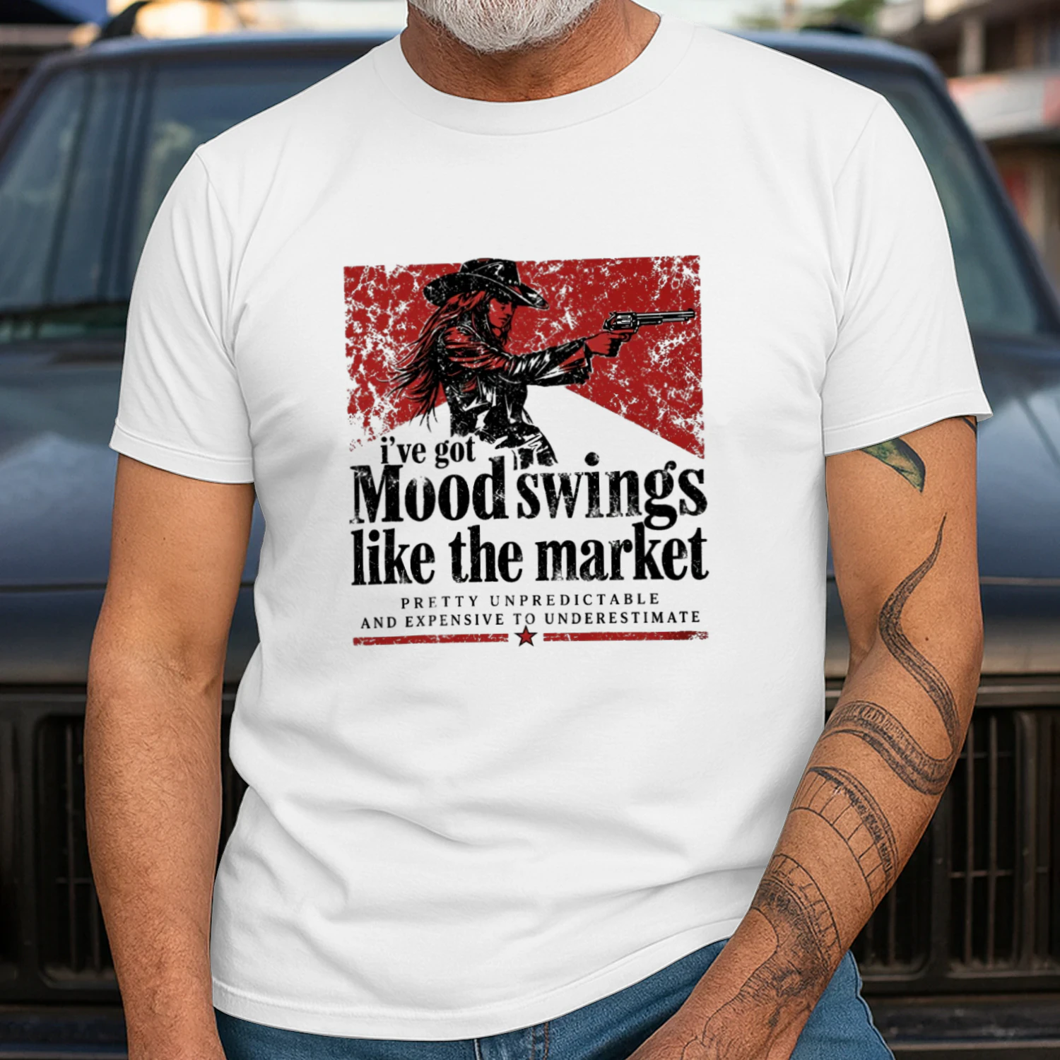 Ive Got Mood Swings Like The Market T-shirt